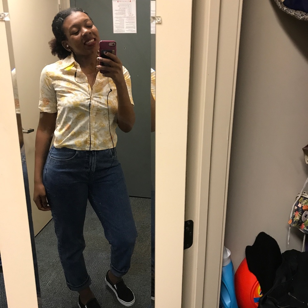 Vintage Button Up